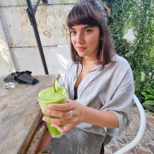 Détox juice at El Garden in Antigua