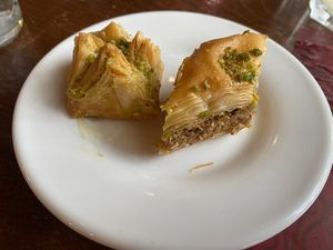 Baklava  at Fenicia in Barcelona