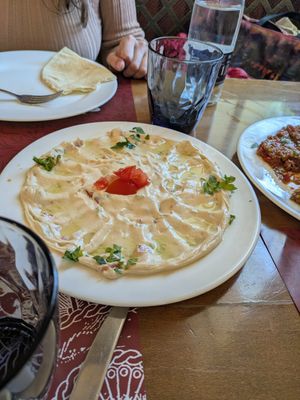 Humus at Fenicia in Barcelona