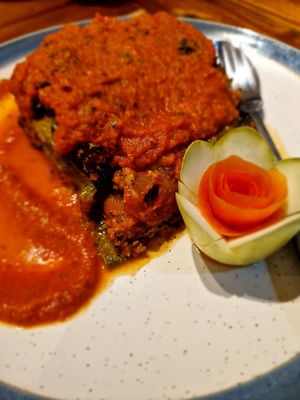 Vegan Lasagne at Gorgonzola Pizza & Pasta - El Nido in El Nido