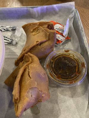 Samosas  at Saffron The Indian Kitchen in Nashville