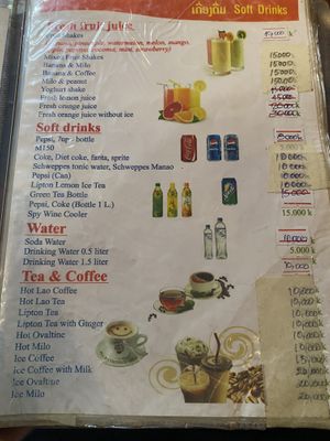   at Oh La La Restaurant-Bar in Vang Vieng