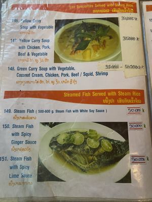   at Oh La La Restaurant-Bar in Vang Vieng