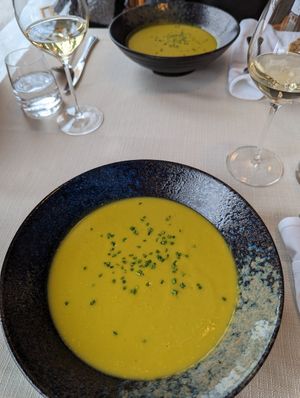 Second course at Dvor Jezersek Brnik in Kranj