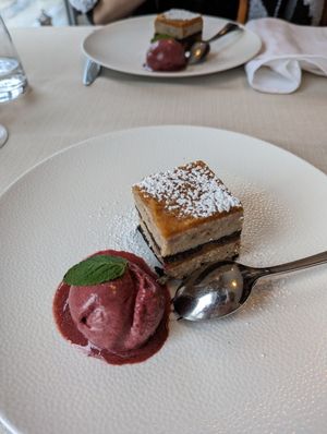 Dessert at Dvor Jezersek Brnik in Kranj