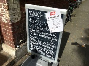 entrance at Micky und Molly Katzenmuseum und Cafe in Braunschweig