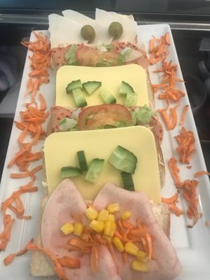 danish breakfast at Micky und Molly Katzenmuseum und Cafe in Braunschweig