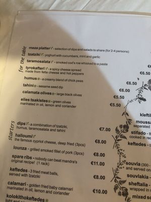   at Mandra Tavern in Paphos