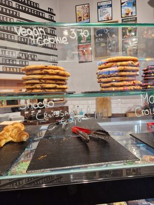 Vegan cookies! at Exclusive Coffee in Berlin