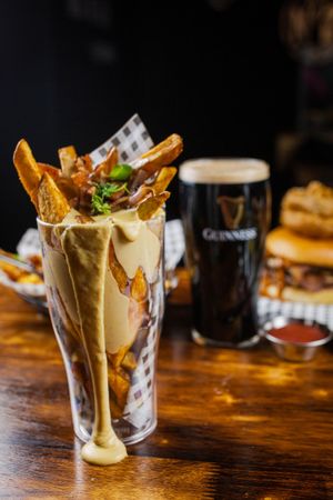 Drunken Fries!! at Vegan Filth in Cardiff