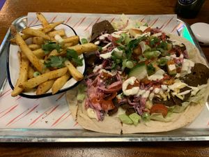 The Badass Kebab  at Vegan Filth in Cardiff