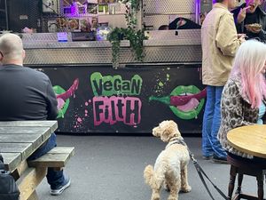   at Vegan Filth in Cardiff