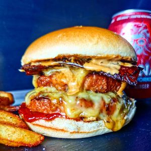 The beefy b*tch at Vegan Filth in Cardiff