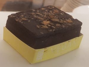 Honeycomb brownie at Love Brownies in Harrogate