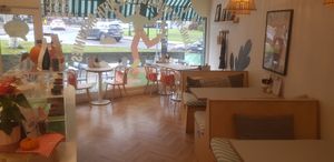 Interior at Love Brownies in Harrogate