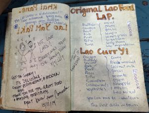   at Sabaidee Sivilay Restaurant in Pakbeng