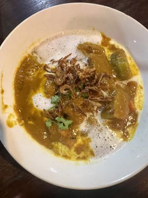 Veg curry   at Sabaidee Sivilay Restaurant in Pakbeng