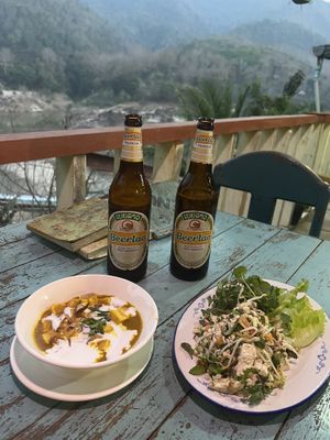   at Sabaidee Sivilay Restaurant in Pakbeng