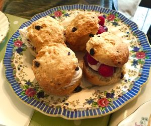 Scones  at Flying Goose Cafe in Nottingham