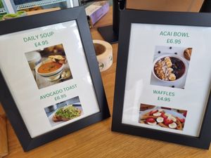 Menu at Blend Organics Ware in Hertford