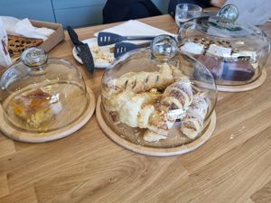 Pastries at Blend Organics Ware in Hertford