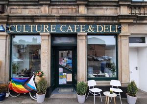 Entrance at Culture - Cafe & Deli in Inverness