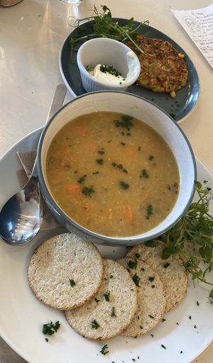 day soup  at Culture - Cafe & Deli in Inverness