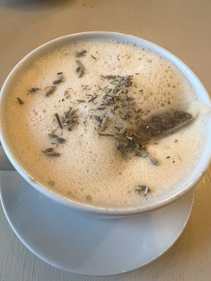 London fog latte  #Veganuary at Culture - Cafe & Deli in Inverness