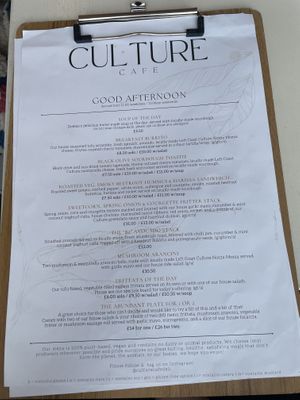 So many choices!  at Culture - Cafe & Deli in Inverness