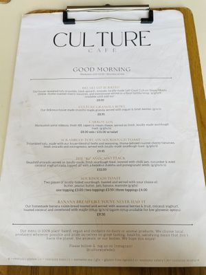   at Culture - Cafe & Deli in Inverness