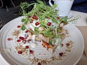 Avocado stack at Culture - Cafe & Deli in Inverness