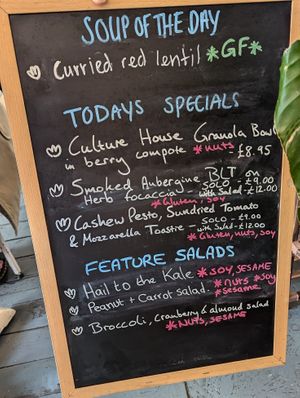  at Culture - Cafe & Deli in Inverness