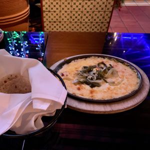 Queso  at Fonda San Miguel in Austin