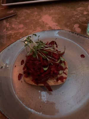 Tostadas  at Fonda San Miguel in Austin