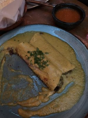 Enchiladas  at Fonda San Miguel in Austin