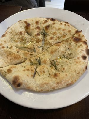 Rosemary bread  at Shardana in Guildford