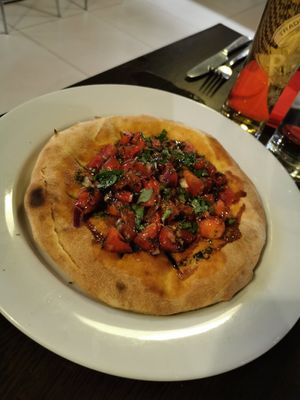 Bruschetta at Shardana in Guildford