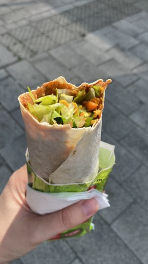 Çiğ Köfte Dürüm  at Oses Çiğ Köfte in Cologne