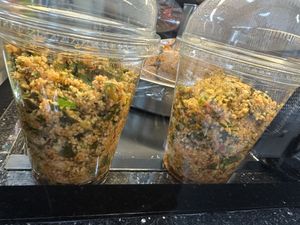 bulgur  at Oses Çiğ Köfte in Cologne