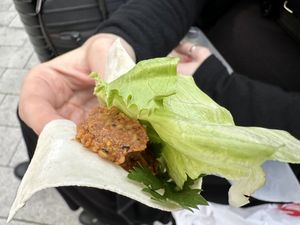 koefte  at Oses Çiğ Köfte in Cologne