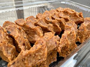 köfte  at Oses Çiğ Köfte in Cologne