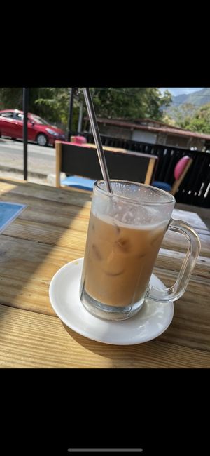 A L M O N D MIlk!!! ❤️  at CocoLatte in El Valle De Anton