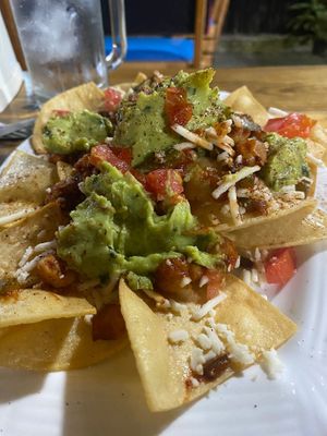 Nachos veganos at CocoLatte in El Valle De Anton