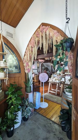 Interior at Harrow and Harvest Cafe in Lilydale