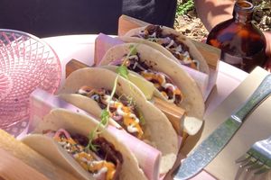   at Harrow and Harvest Cafe in Lilydale