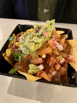 Guacamole and Salsa on Totopos   at Tres Mexican in Seaford