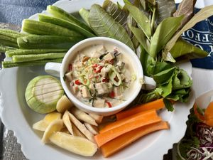   at Ruan Mae Lui Vegetarian เรือนแม่หลุยมังสวิรัติ in Bangkok