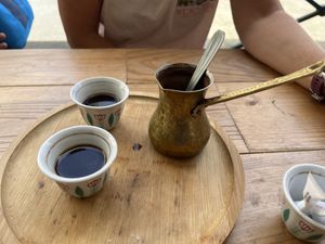 Lebanese coffee tasty!  at Falafel & Veg in Caen