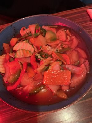 Sweet and sour stir fry   at LANA in Killarney