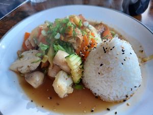 Basilikum Tofu at Uno Kitchen in Kempten